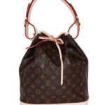 Louis Vuitton Monogram Canvas Petit Noe Bag M42224 Brown